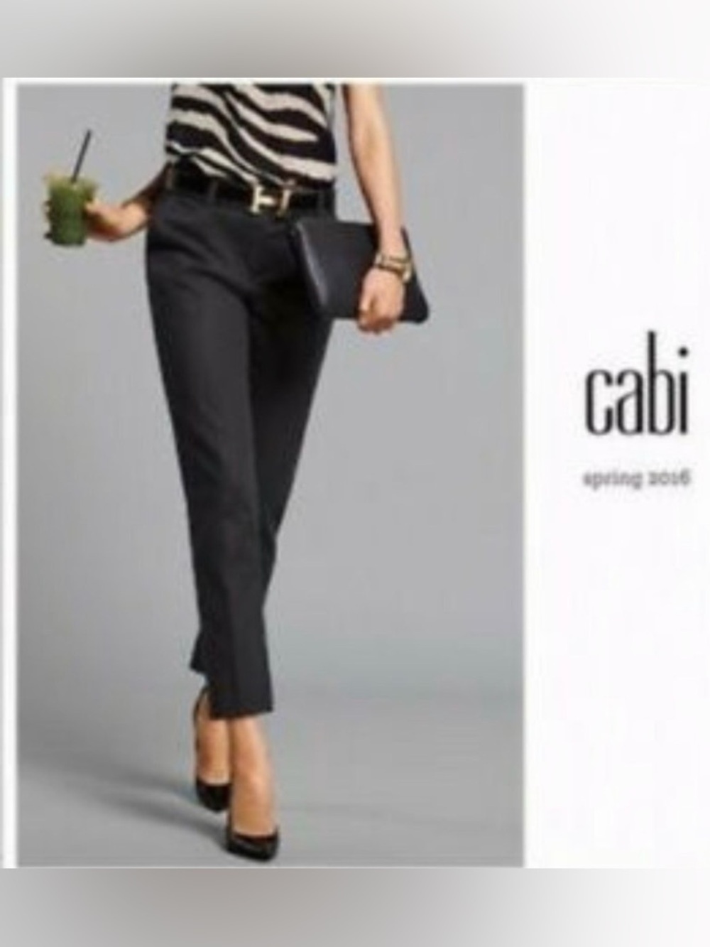 CAbi Black Go-To Trouser Style 5078